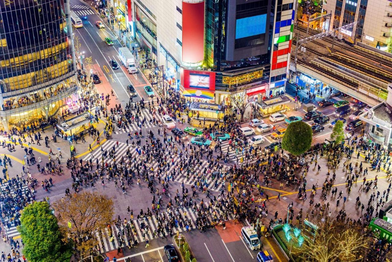 Apartamento 涩谷中心 ! 涩谷十字路口 109 Shibuya Scramble Crossing 高速无限制网络#703 Tokio Exterior foto